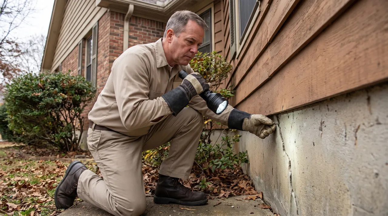 Typical working environment for pest-control service companies